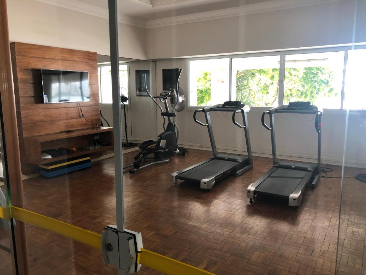 Apto Enorme Pe Na Areia, Vista Linda C/ Academia E Sauna Guaruja Exterior photo