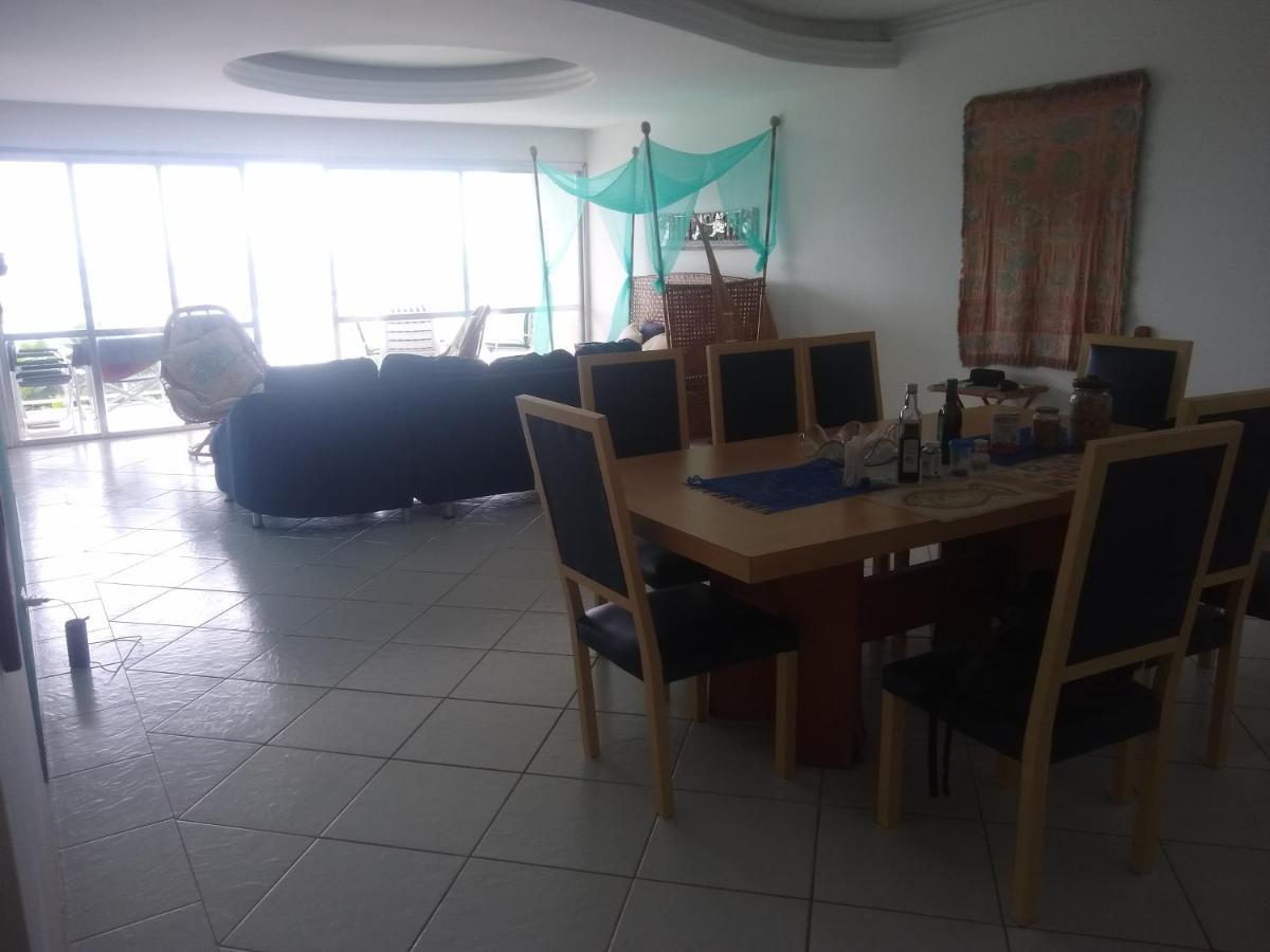 Apto Enorme Pe Na Areia, Vista Linda C/ Academia E Sauna Guaruja Exterior photo